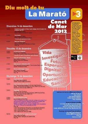 cartell Marat&oacute; - coordinadora entitats