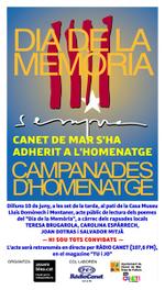 Cartell dia de la memòria - 2013