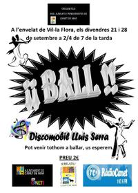 Cartell ball a l'envelat setembre 2013