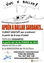 Cartell curs sardanes 2013