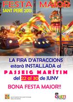 Cartell fira - Festa Major 2013