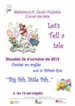 Cartell hora del conte - setembre 2013