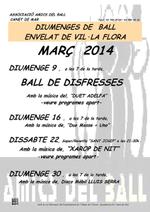 Cartell amics de ball - març 2014