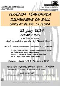 Cartell amics del ball - 21 de juny de 2014