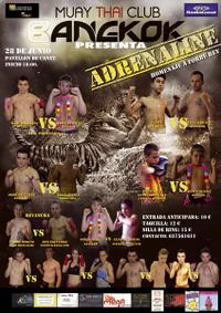 Cartell boxa i Muai Thai - juny 2014
