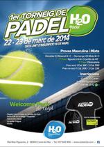 Cartell Torneig Padel - març 2014