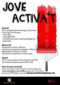 Cartell Jove Activa't