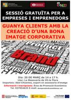 Cartell sessió emprenedors - abril 2014