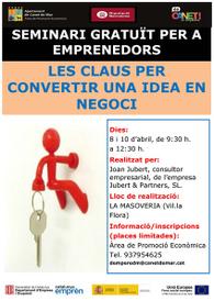 Cartell seminari emprenedors 04-2014