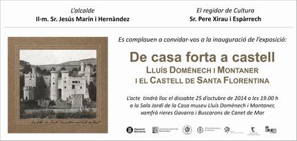 Invitaci&oacute; Exposici&oacute; Castell