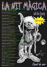 Cartell Nit Màgica - 2014