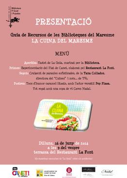 Cartell Guia de recursos biblioteca