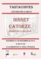 Cartell conte disset catorze - 21 octubre 2014