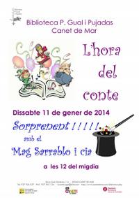 Hora del conte 11/01/2014