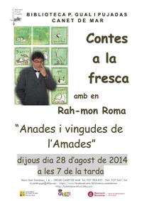 Cartell hora del conte - 28 d'agost de 2014