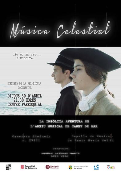 Cartell música celestial