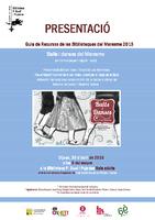 Cartell balls biblioteca - abril 2015