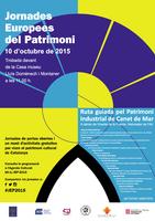 Cartell Jornades patrimoni - 2015