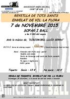 Cartell Tots sants - Amics del ball - novembre 2015
