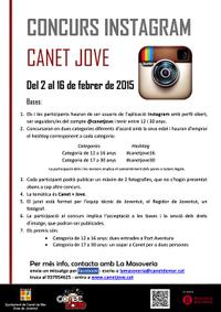 Bases concurs instragram Canet Jove - febrer 2015