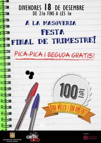 Festa final de Trimestre - desembre 2015