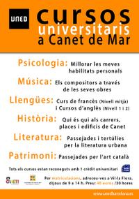 Cartell UNED sènior 2015-16