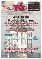 Cartell portes obertes formació dual - maig 2015