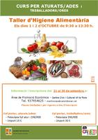 cartell taller manipulador d'aliments - octubre 2015