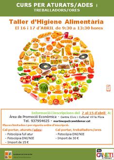 Cartell manipulador d'aliments