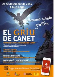 Cartell gimcana Griu - desembre de 2015