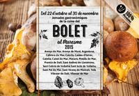 Jornades gastronòmiques del bolet - novembre 2015