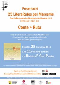 Cartell presentaci&oacute; guia recursos - maig 2016