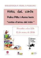 Hora del conte - 12 de març de 2016