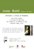 Cartell presentació llibre Josep Buldó - abril 2016