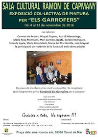 Exposició solidària Els Garrofers - novembre 2016