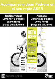 Cartell Repte Aser Joan Pedrero