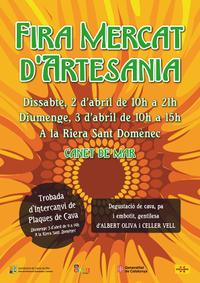 Cartell fira d'artesania - abril 2016