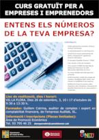 Cartell curs: Entens els números de la teva empresa?