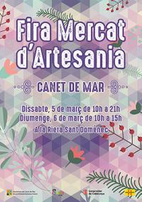 Cartell Fira d'artesania - març 2016