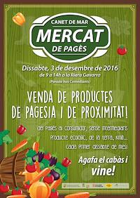 Cartell mercat de pagès - 12/2016