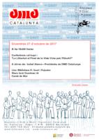 Cartell acte dia 27 d'octubre