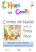 Cartell hora del conte - desembre 2017