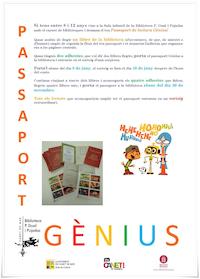Cartell passaport genius - 2017