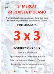 Cartell revistes 3x3 - abril 2017