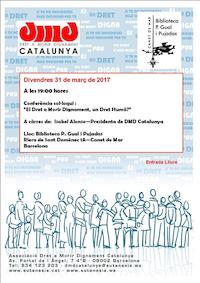 Conferència dret a morir - març 2017