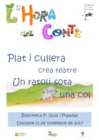Cartell hora del conte - novembre 2017