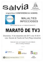Cartell Marató TV3 - desembre 2017