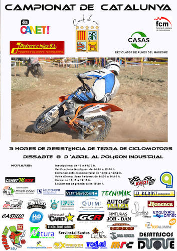 Cartell cursa motocros