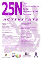 Cartell dia Internacional de la Violència de Gènere - 2017