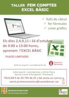 Taller fem comptes excel bàsic - octubre 2017